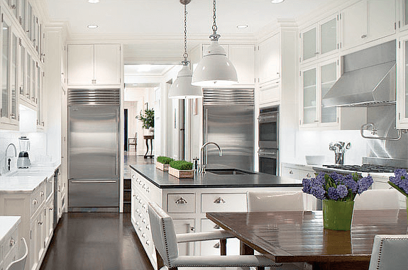 Peter Pennoyer French Modern Townhouse Kitchen