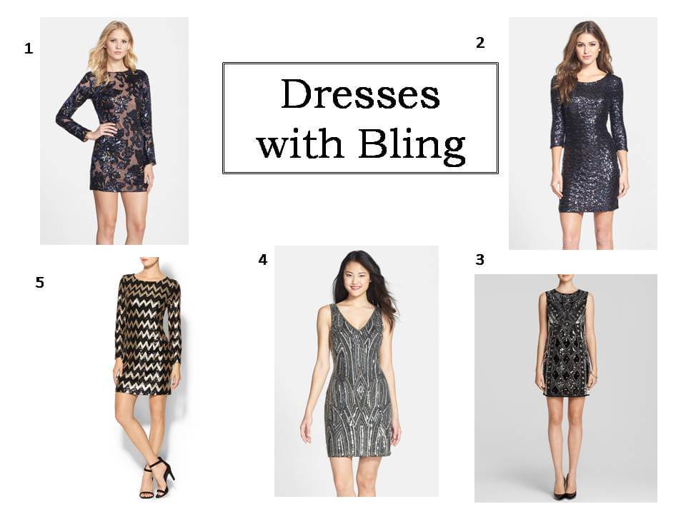 Dresses with Bling