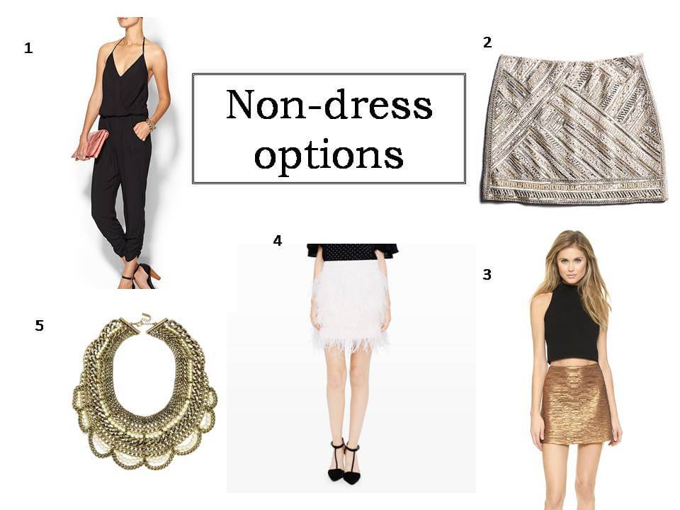 Non-dress options