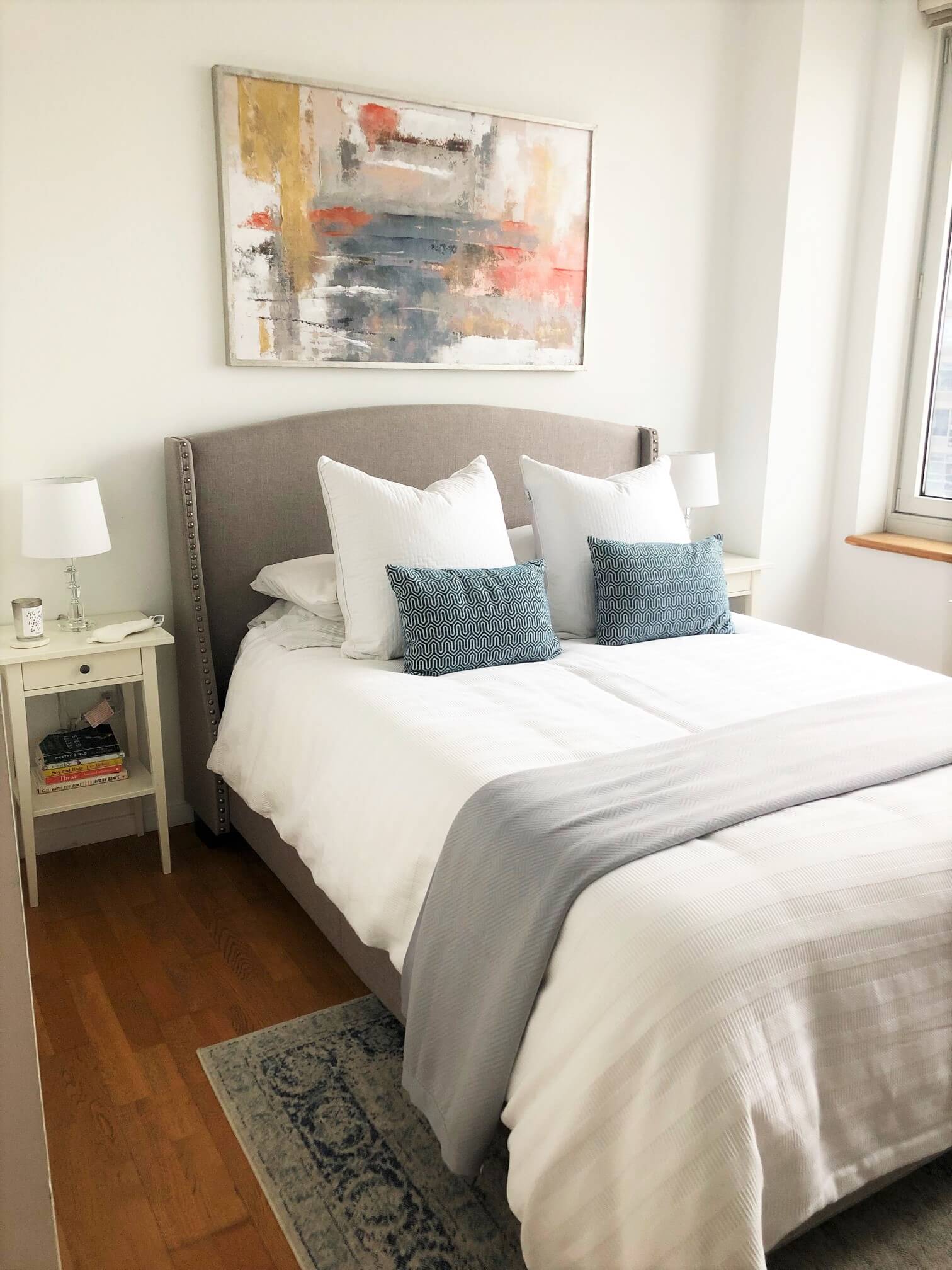 A Small NYC Bedroom E-Design - South End Style